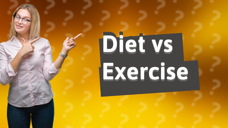 Diet vs Exercise