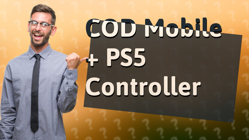 COD Mobile + PS5 Controller