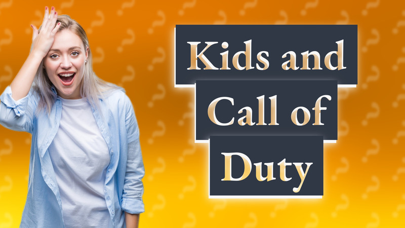 Kids and Call of Duty