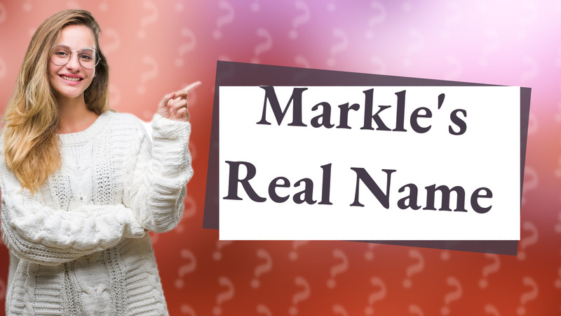 Markle's Real Name