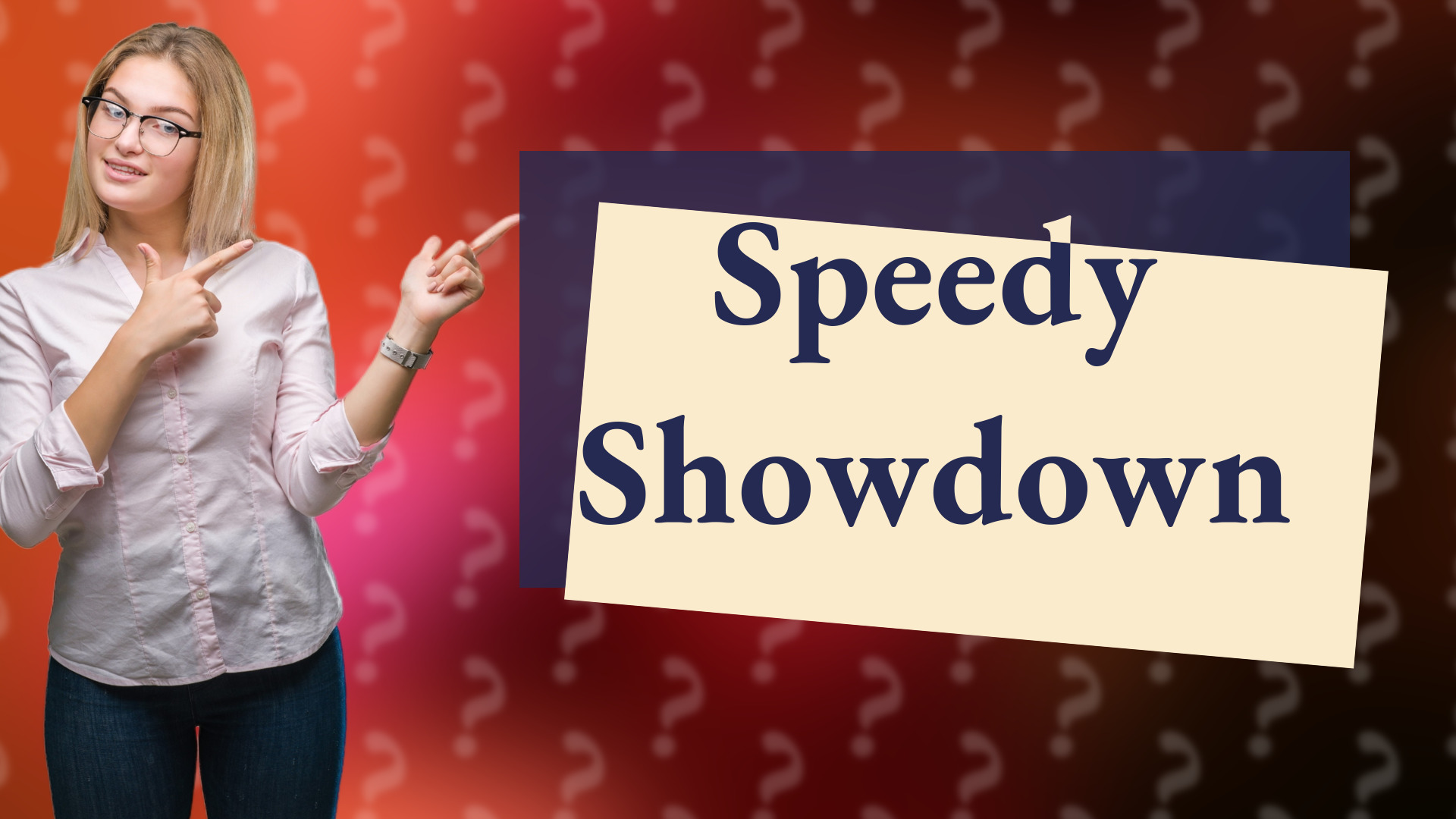 Speedy Showdown