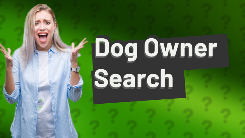 Dog Owner Search