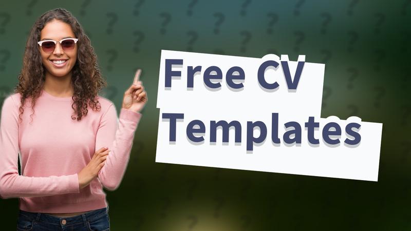 Free CV Templates