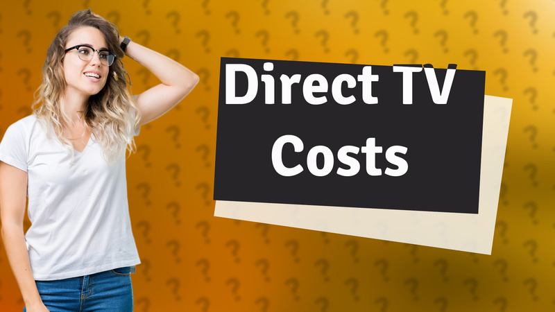 Direct TV Costs