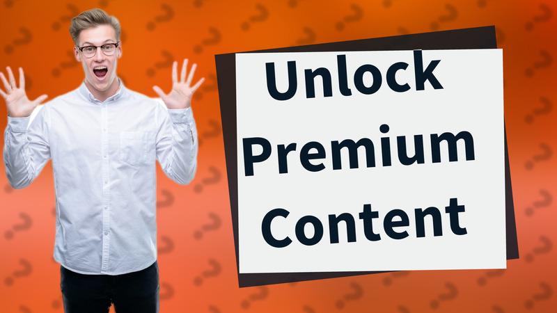Unlock Premium Content