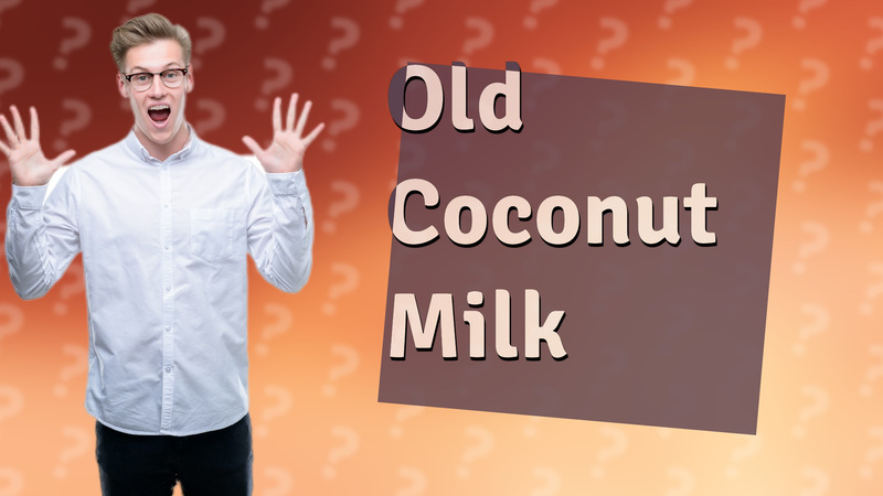 Old Coconut Milk