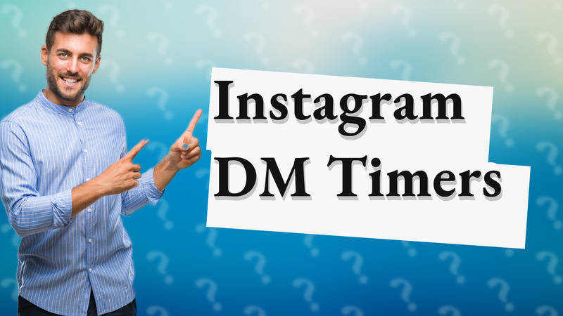 Instagram DM Timers