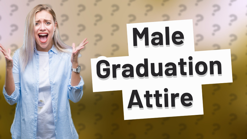 Male Graduation Attire