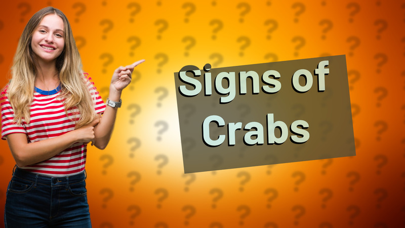 Signs of Crabs