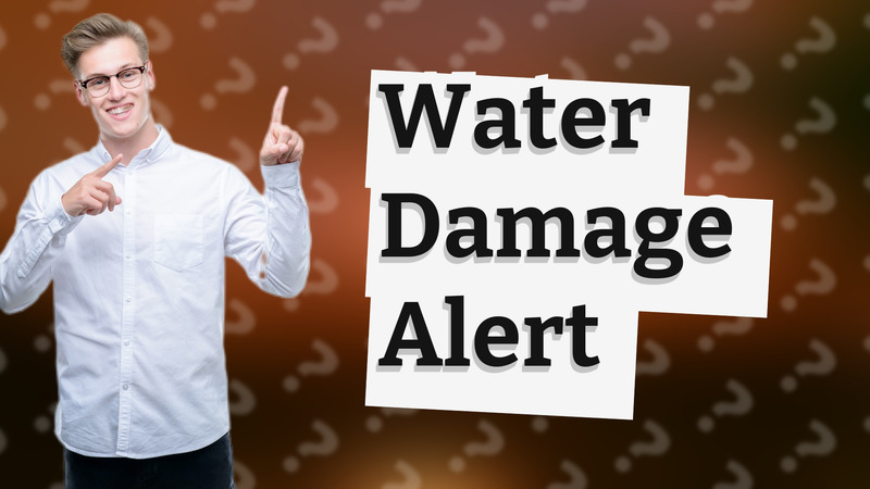 Water Damage Alert