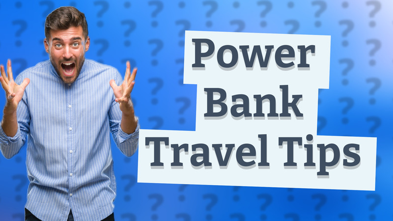 Power Bank Travel Tips