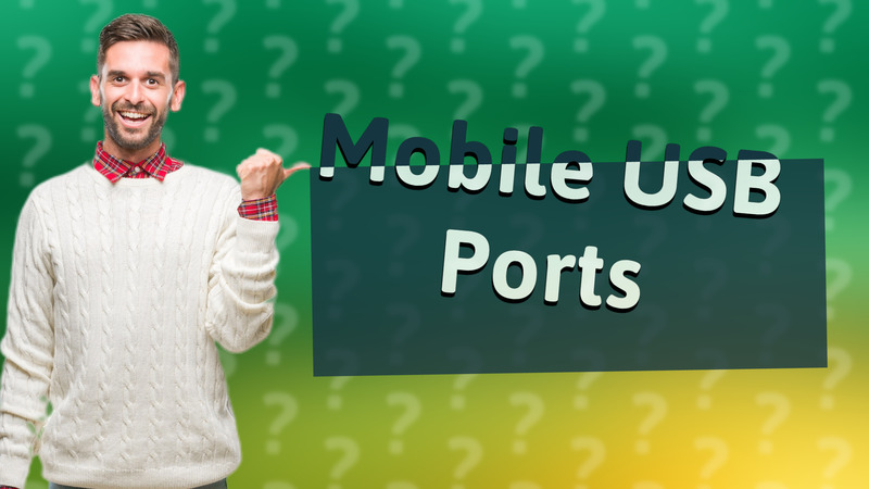Mobile USB Ports