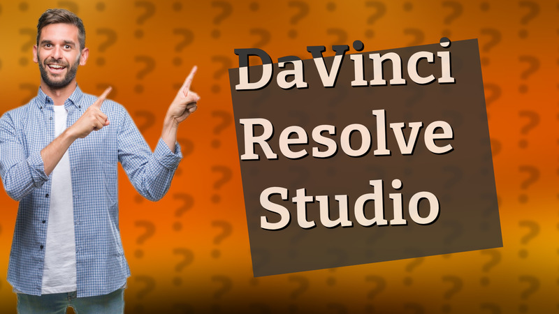 DaVinci Resolve Studio