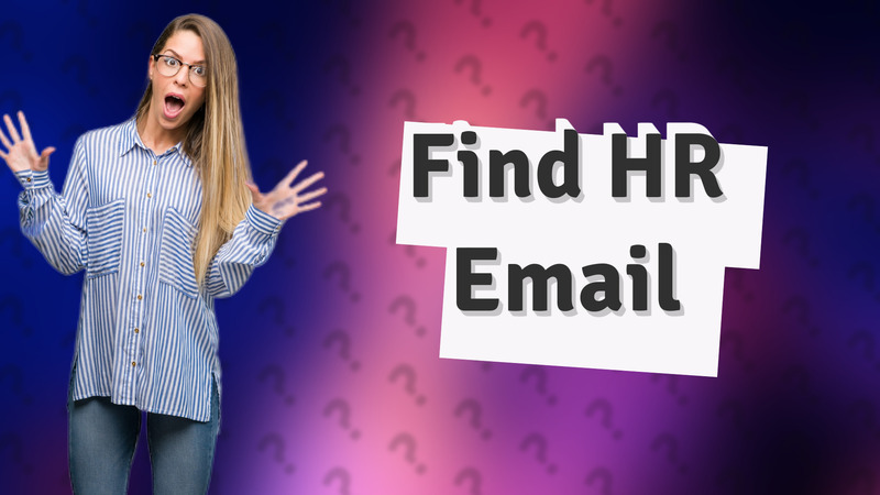 Find HR Email