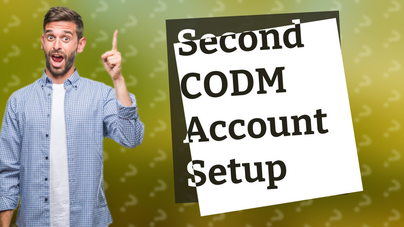 Second CODM Account Setup