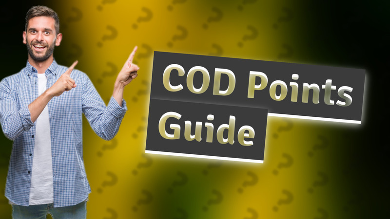 COD Points Guide