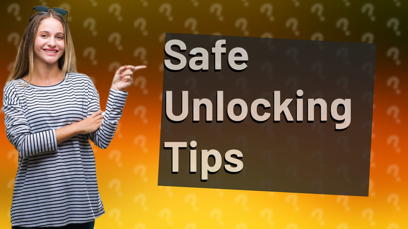 Safe Unlocking Tips