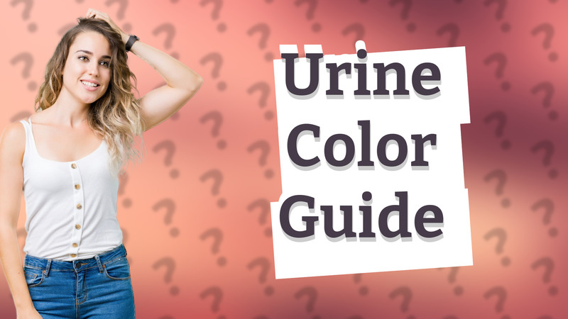Urine Color Guide