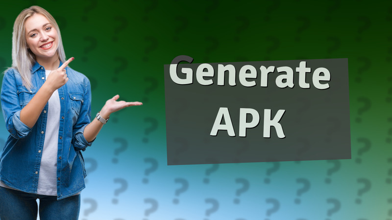 Generate APK