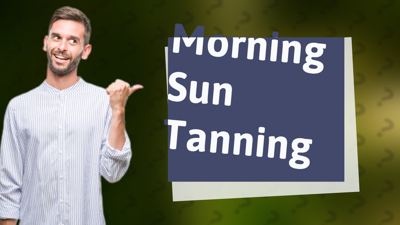 Morning Sun Tanning