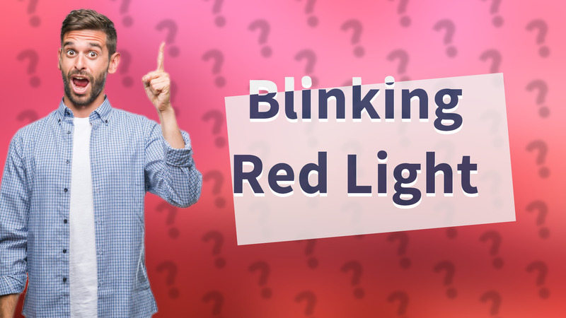 Blinking Red Light