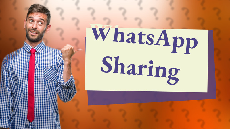 WhatsApp Sharing