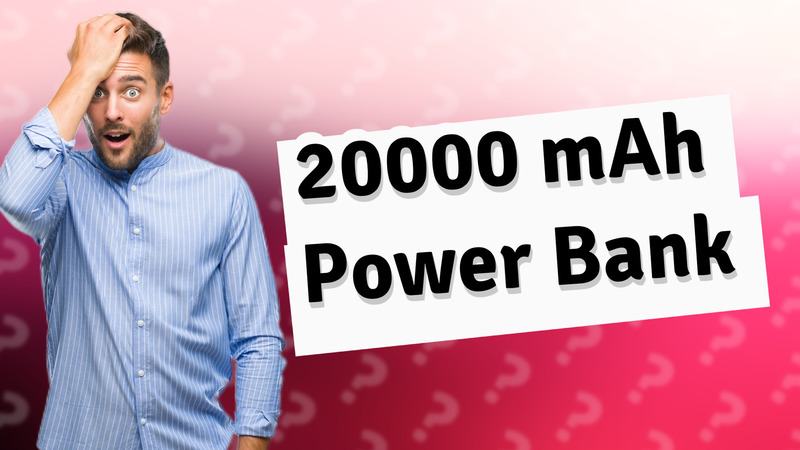 20000 mAh Power Bank