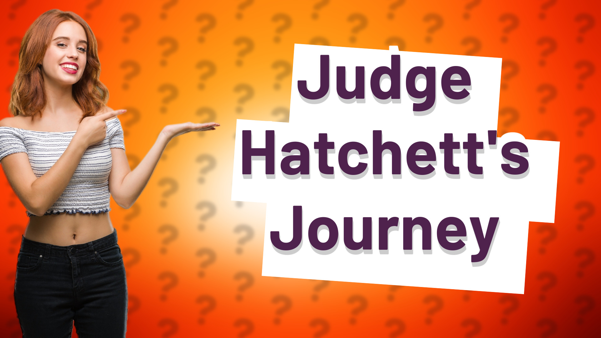 Judge Hatchett's Journey