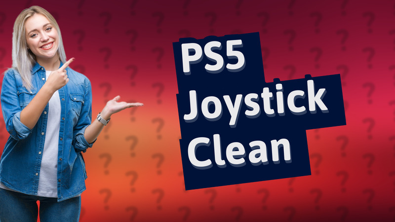 PS5 Joystick Clean