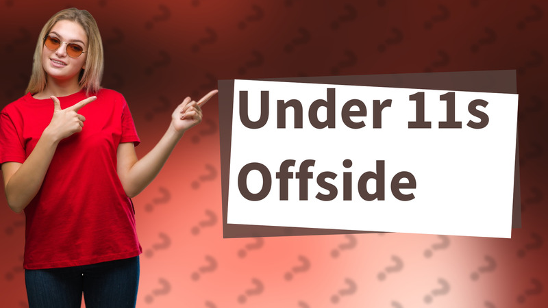 Under 11s Offside