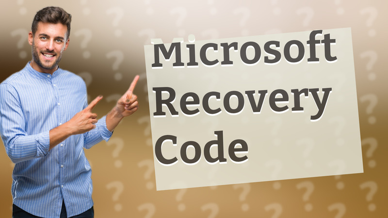 Microsoft Recovery Code