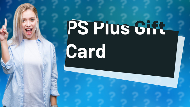 PS Plus Gift Card