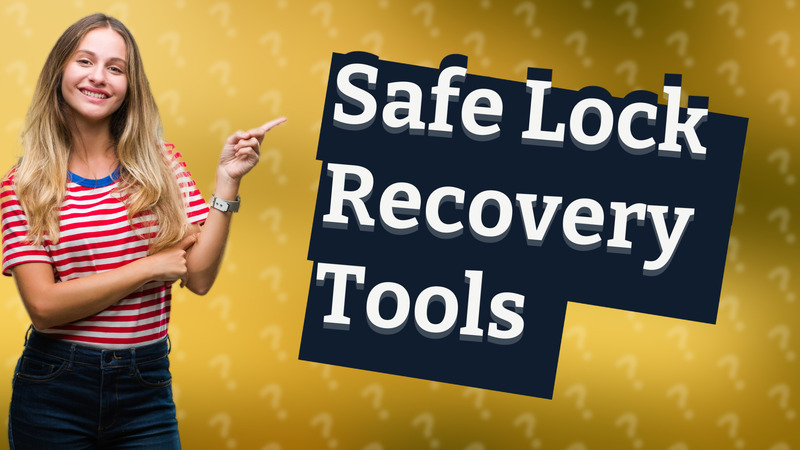 Safe Lock Recovery Tools