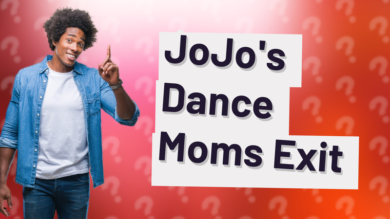 JoJo's Dance Moms Exit