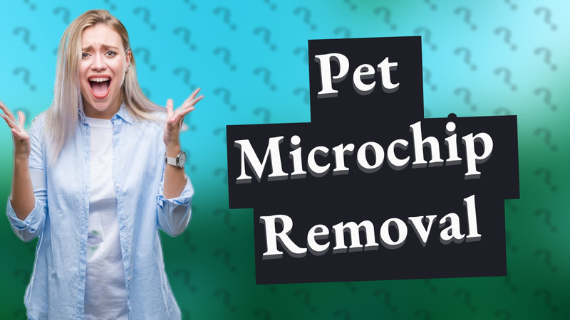 Pet Microchip Removal
