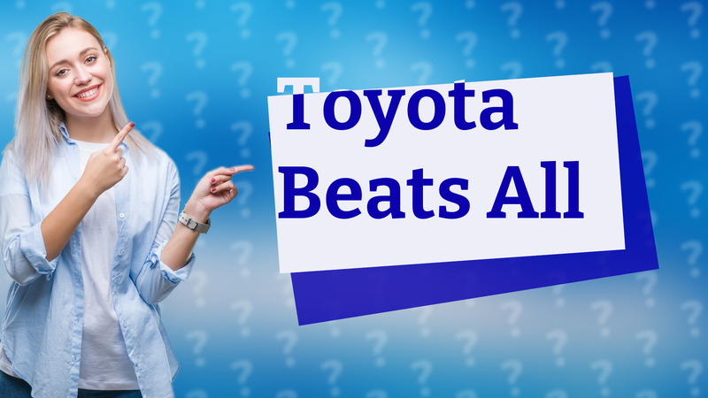 Toyota Beats All