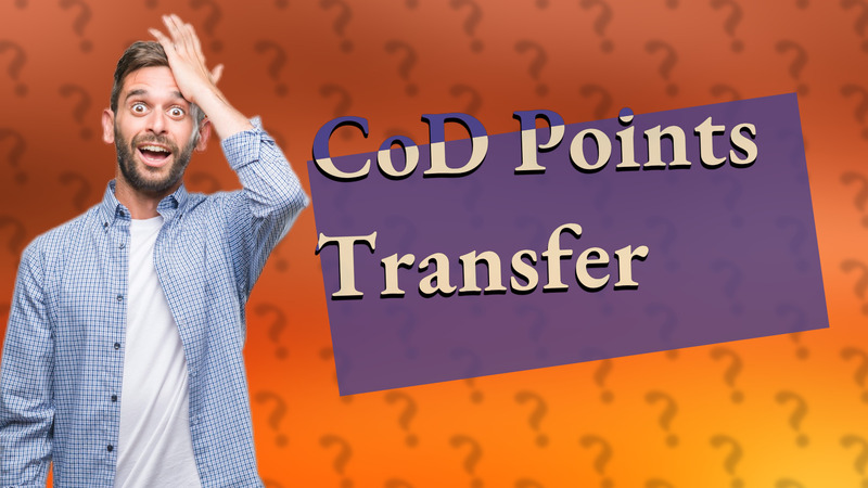 CoD Points Transfer