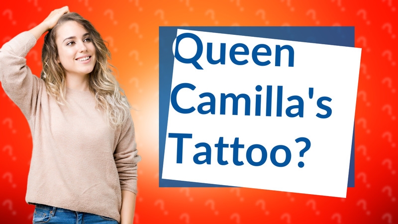 Queen Camilla's Tattoo?