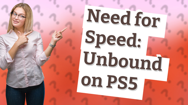 Need for Speed: Unbound on PS5