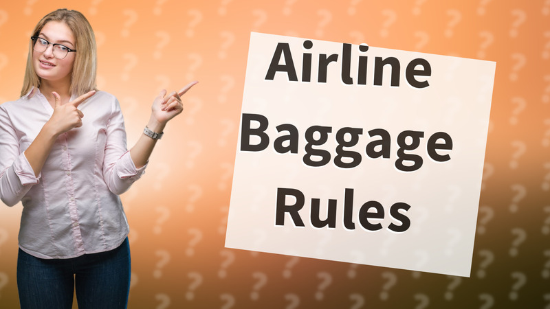 Airline Baggage Rules