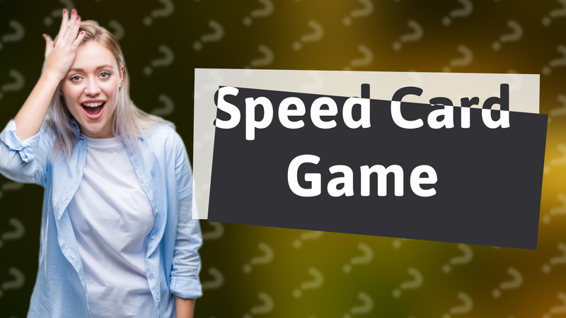Speed Card Game