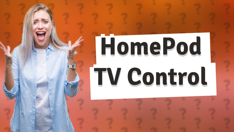 HomePod TV Control