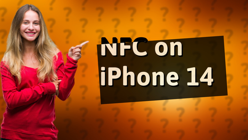 NFC on iPhone 14