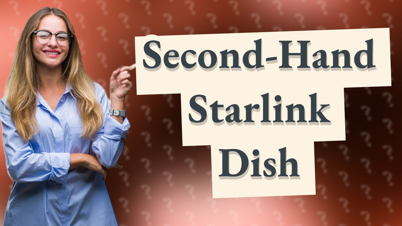 Second-Hand Starlink Dish