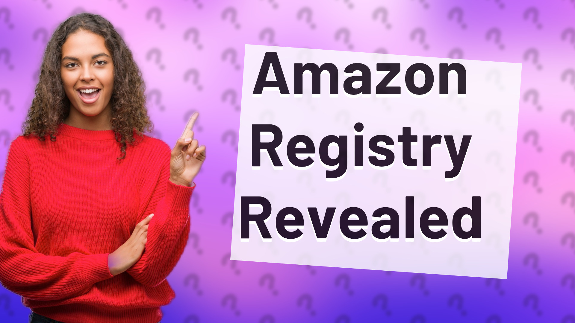 Amazon Registry Revealed