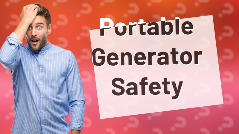 Portable Generator Safety