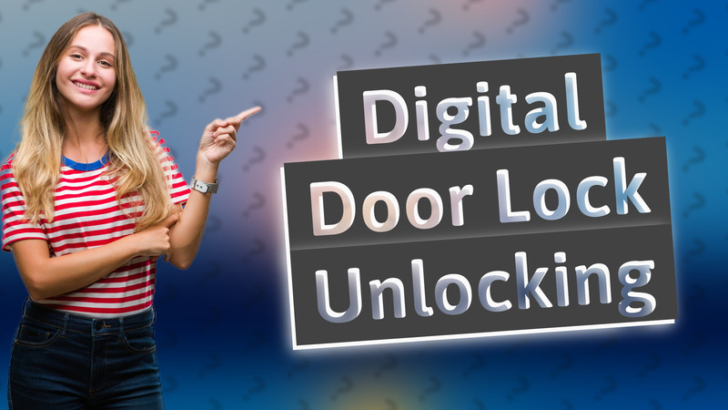 Digital Door Lock Unlocking