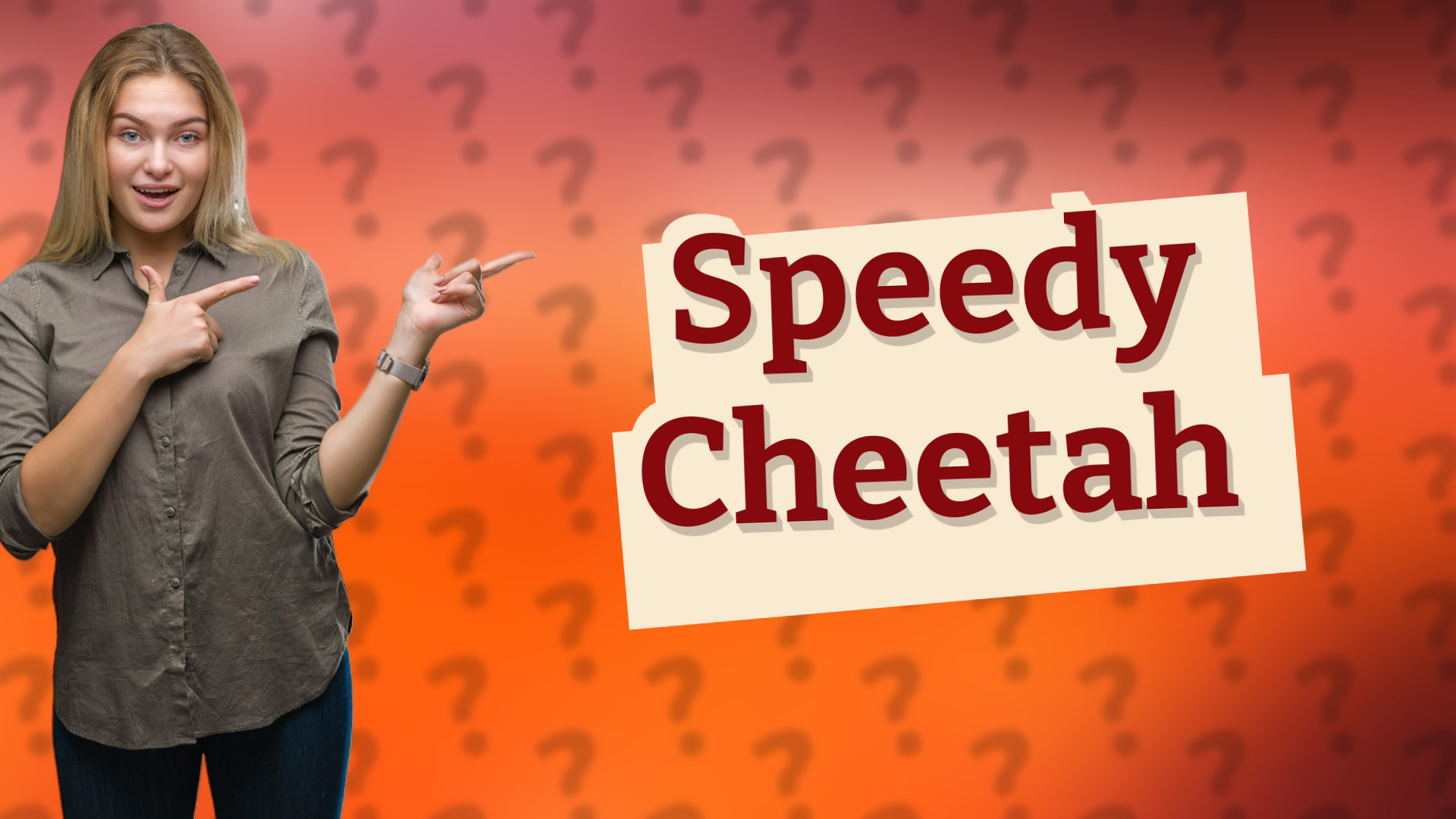 Speedy Cheetah