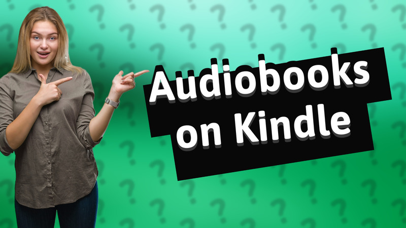 Audiobooks on Kindle