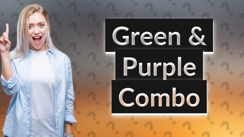Green & Purple Combo